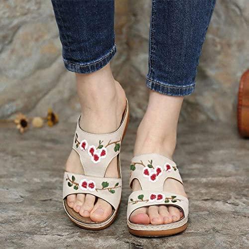 【並行輸入品】Rvidbe Womens Flip Flops with Arch Support, Flat Sandals for Wom_4