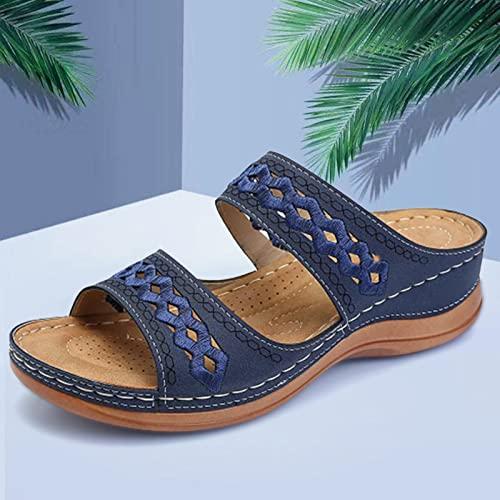 【並行輸入品】Orthopedic Slippers for Women with Arch Support Womens Arch Suppの画像