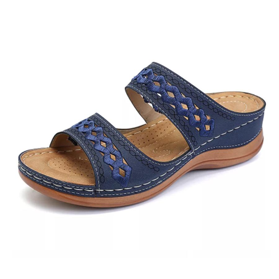 【並行輸入品】Orthopedic Slippers for Women with Arch Support Womens Arch Suppの画像