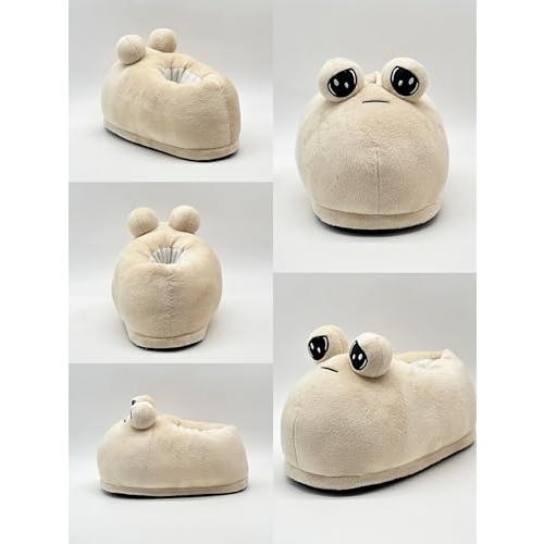 並行輸入品】Fantasyer Sad Pou ぬいぐるみ スリッパ 女性 POU付き
