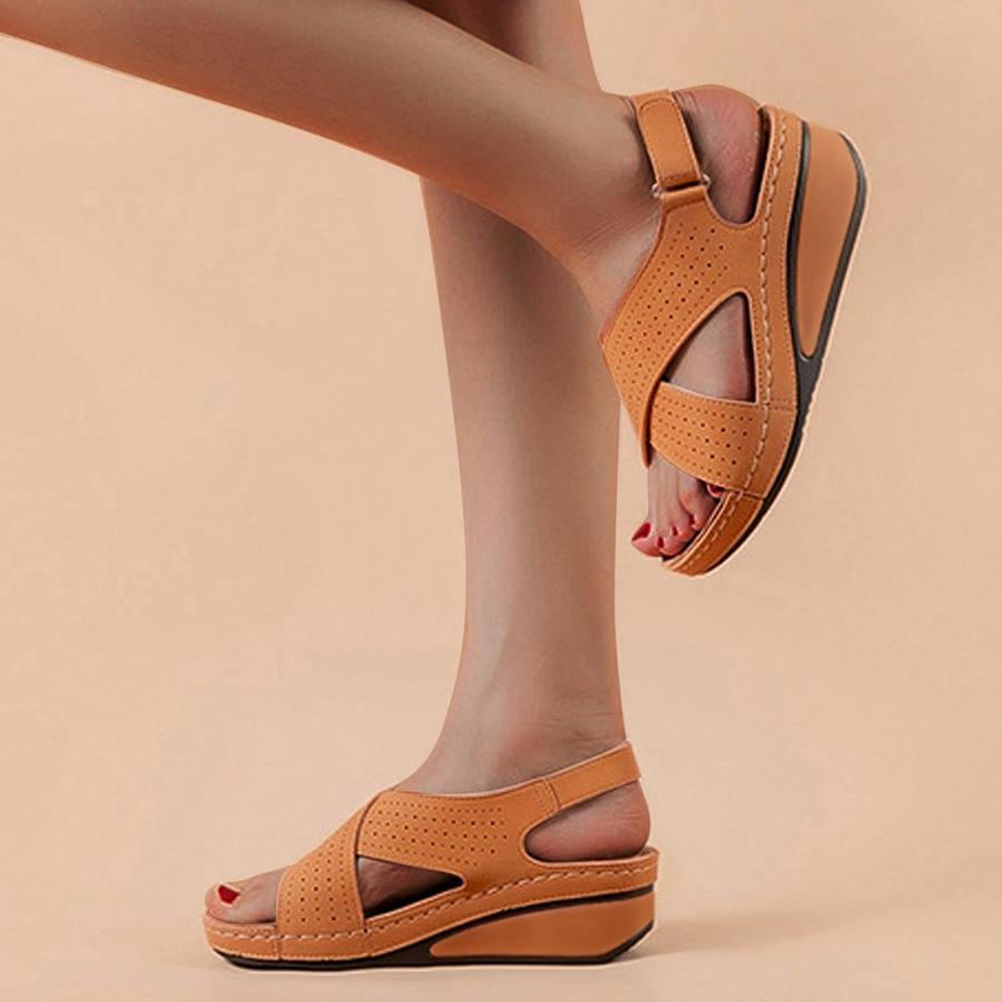 【並行輸入品】SBGMoSJ 7.5 Wide Orthopedic Slippers for Women Women's Walking Sの画像