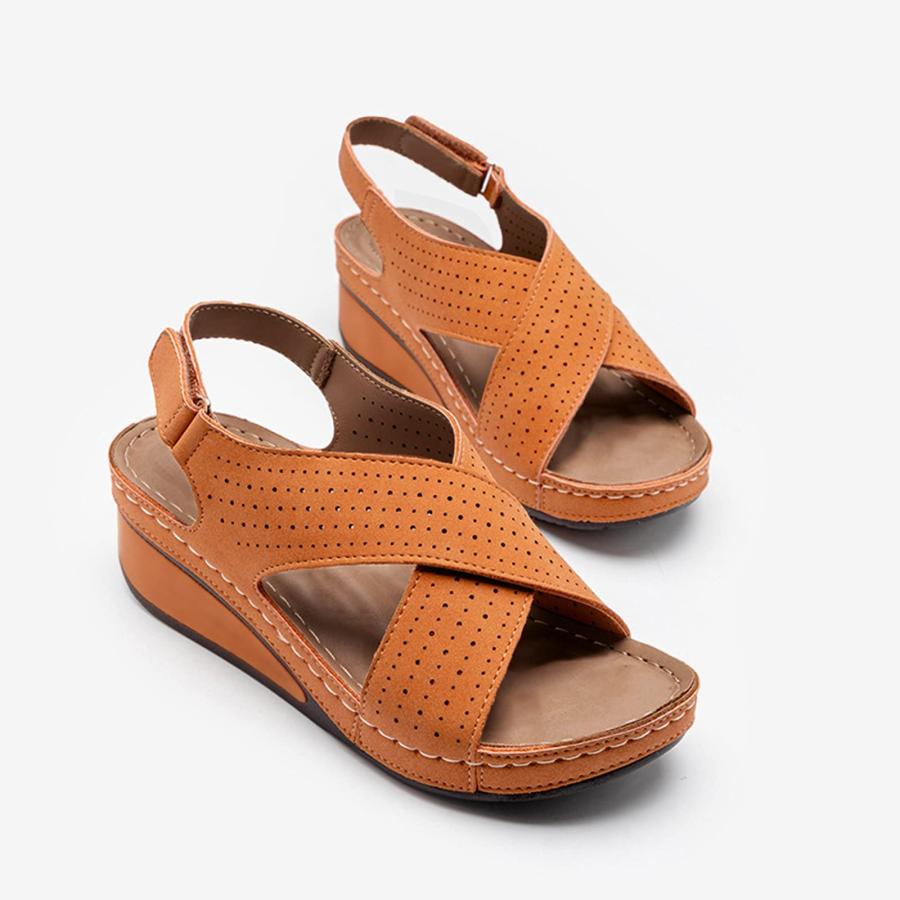 【並行輸入品】SBGMoSJ 7.5 Wide Orthopedic Slippers for Women Women's Walking Sの画像