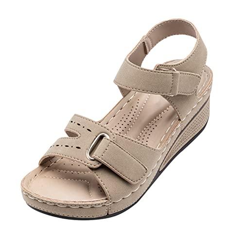 【並行輸入品】Orthopedic Slippers Women Womens Comfort Sandals with Arch Suppoの画像