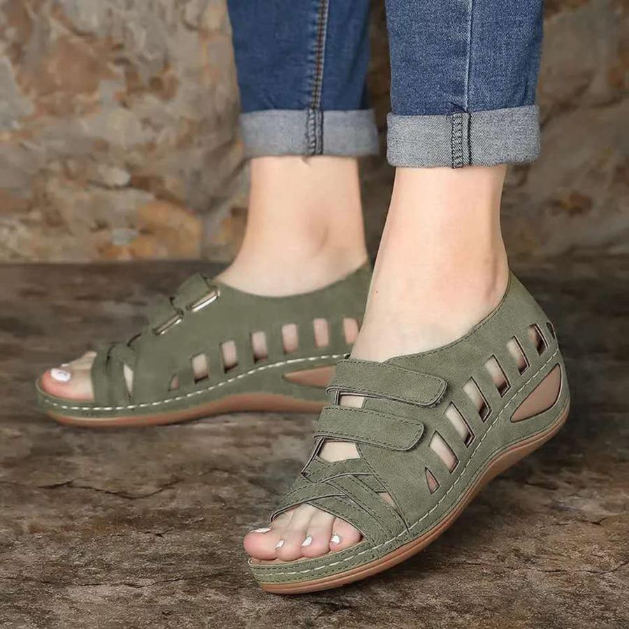 【並行輸入品】High Arch Support Slippers Women Orthopedic Walking Shoes for Meの画像