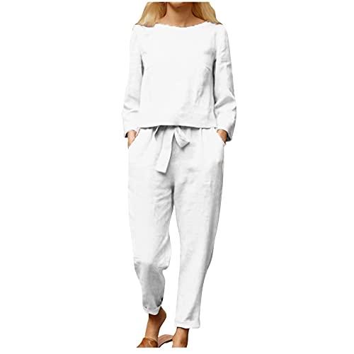 【並行輸入品】Generic Sets for Women Plus Size Casual Outfits Dressy Capri Pan
