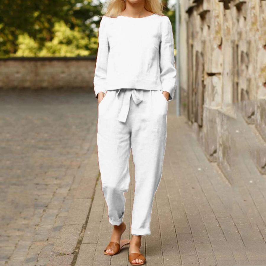 【並行輸入品】Generic Sets for Women Plus Size Casual Outfits Dressy Capri Pan