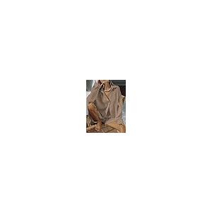【並行輸入品】Women 2 Piece Casual Tracksuit Outfit Sets Long Sleeve Shirt And