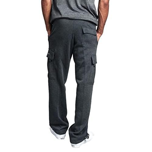 並行輸入品】Sweatpants for Men Youngla Mens Sweatpants Cargo Loose 