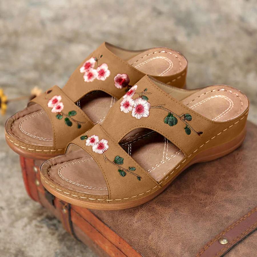 【並行輸入品】Womens Slippers for Plantar Fasciitis Relief Women Closed Toe Shの画像