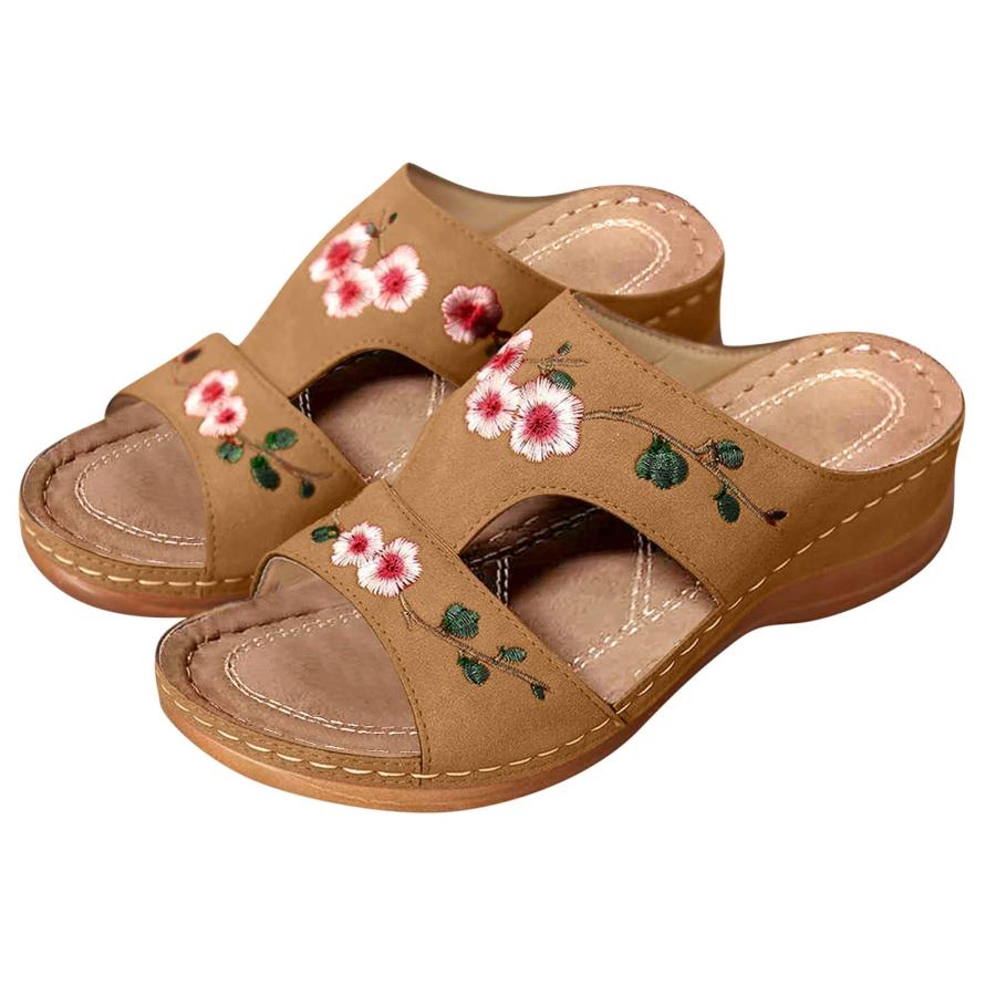 【並行輸入品】Womens Slippers for Plantar Fasciitis Relief Women Closed Toe Shの画像
