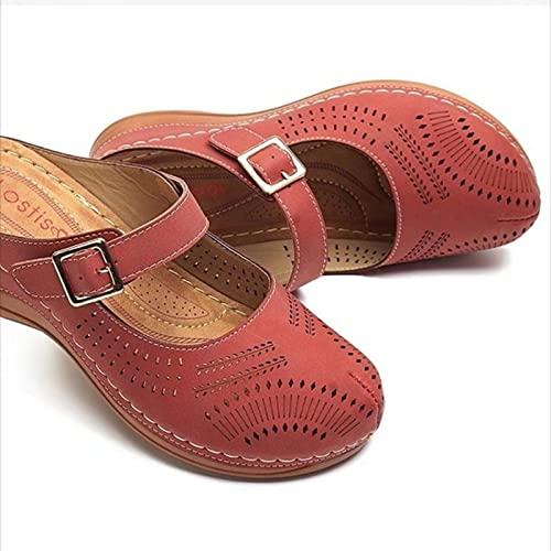 【並行輸入品】SBGMoSJ Orthopedic Slippers for Women with Open Toes Orthopedicの画像