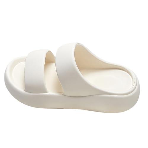 【並行輸入品】8QIDA Sandals for Women and Men with Non Slip on Basic Plain Sliの画像