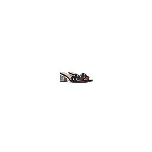 【並行輸入品】NEUUGO Women'S Luxury Denim Low Block Heeled Slides Sandals Withの画像