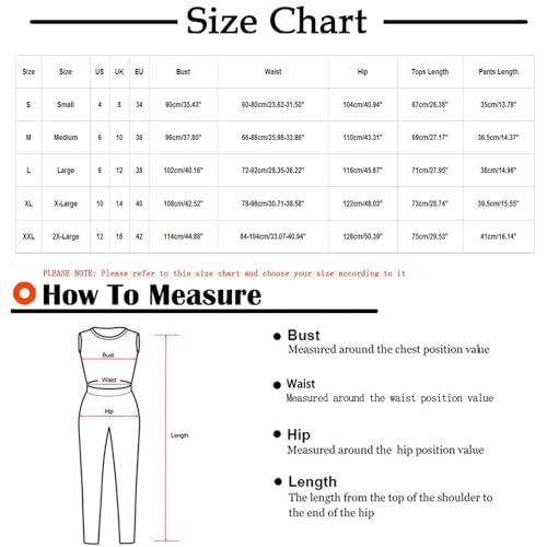 【並行輸入品】Warehouse Deals Today Summer 2 Piece Sets for Women Linen Vests