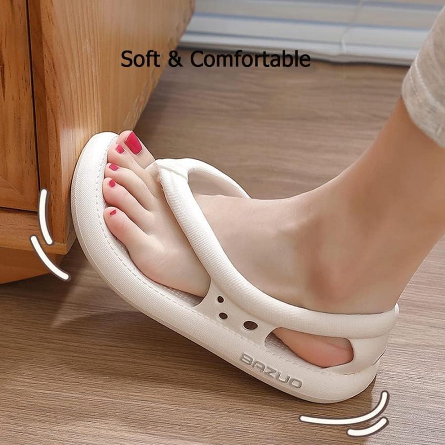 【並行輸入品】Generic Summer New Beach Non Slip Flip Flops,Couples Non Slip Evの画像