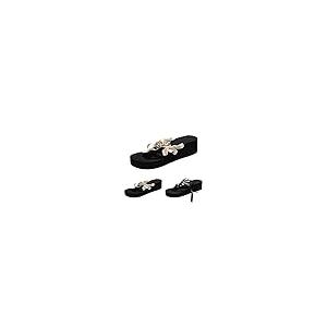 【並行輸入品】Generic Flip Flop Slippers Women Wedge Heel Rubber Flip Flops Faの画像