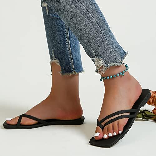 【並行輸入品】Flip Flop Slippers Women Beach Flip Flops Dressy Flip Flops Walkの画像