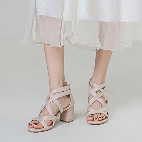 【並行輸入品】generic Women's Casual Strappy Sandal Soft Ankle Strap Dress Shoの画像