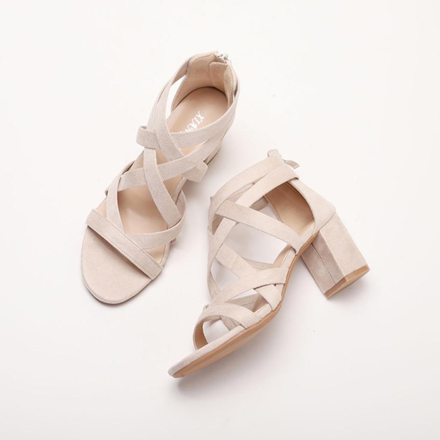 【並行輸入品】generic Women's Casual Strappy Sandal Soft Ankle Strap Dress Shoの画像