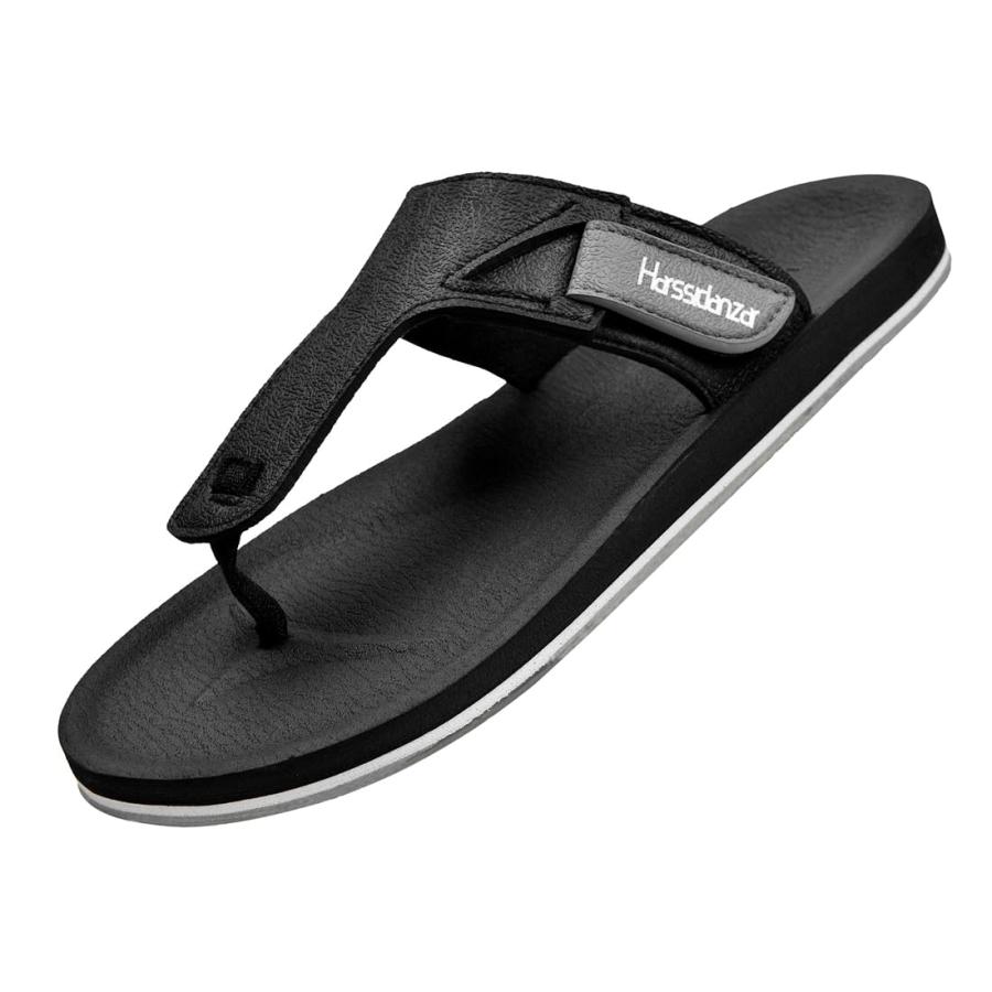 並行輸入品】Harssidanzar メンズ ビーチサンダル フラット インドア