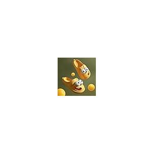 【並行輸入品】hohny Tongue Kiss Slippers, Cute Funny 3d Big Eye Dog Slipper Fuの画像