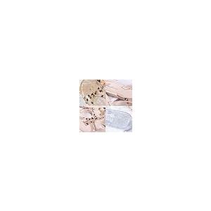 【並行輸入品】ZUYIYIA Women's Rivet Bow Jelly Flip Flops Sandals,Fashion Studdの画像