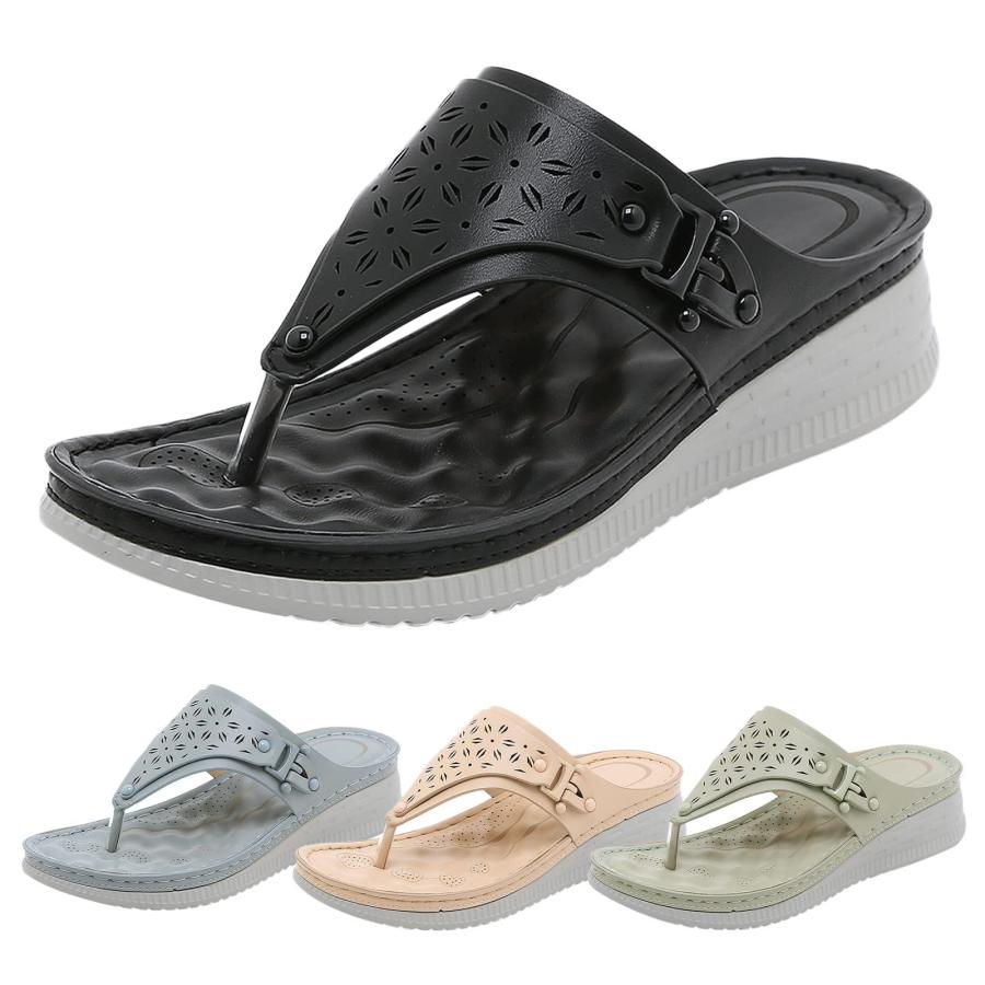 【並行輸入品】Orthopedic Slippers Women Women Sandals Summer Womens Comfy Sandの画像