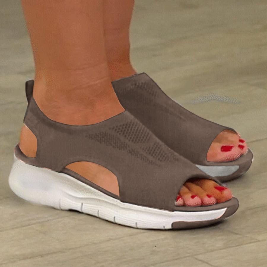 【並行輸入品】Arch Support Slippers Booties Women Wedge Sandals for Women Dresの画像