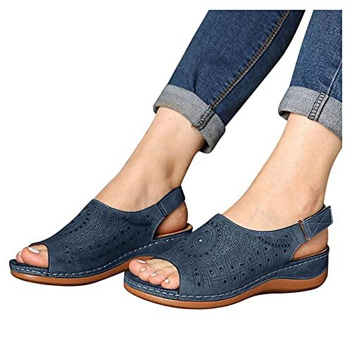 【並行輸入品】Arch Support Flats for Women Dressy Orthopedic Shoes Woman for Pの画像
