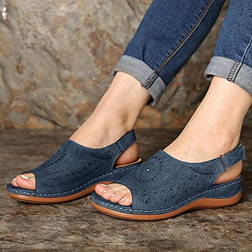 【並行輸入品】Arch Support Flats for Women Dressy Orthopedic Shoes Woman for Pの画像