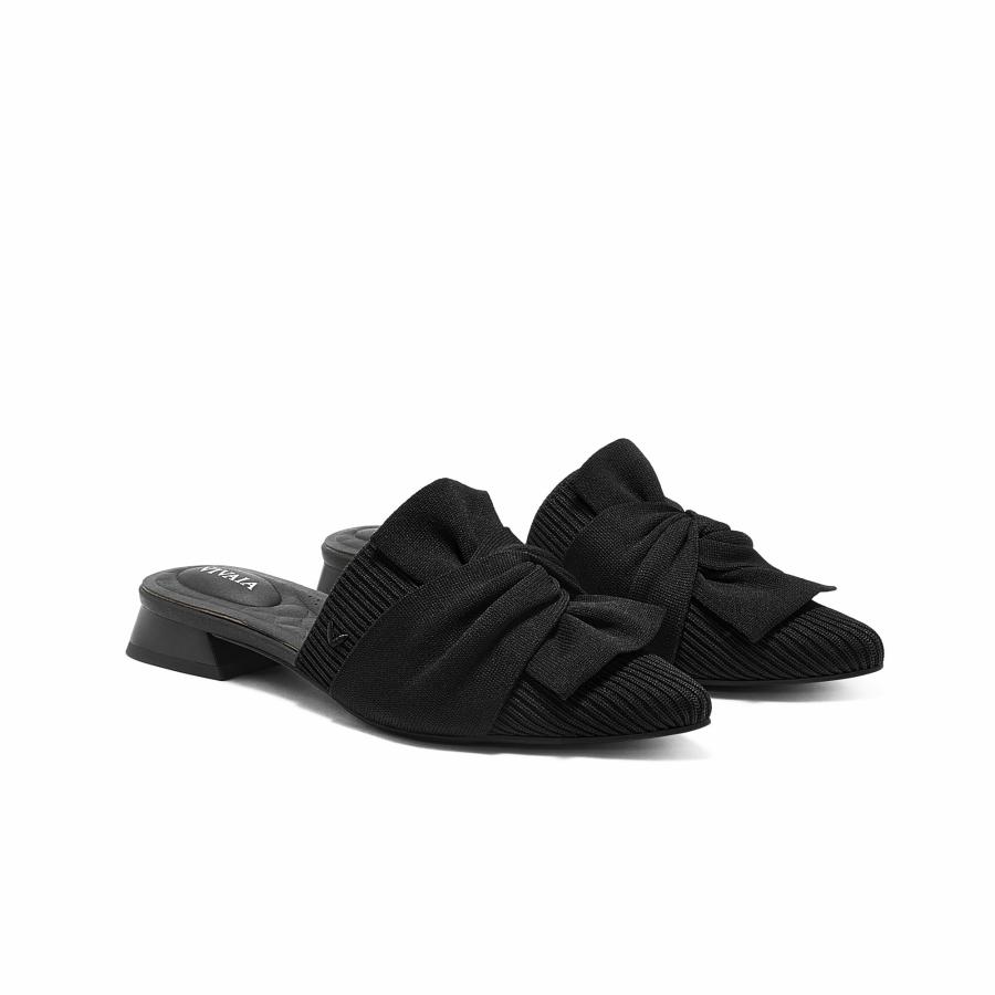 【並行輸入品】VIVAIA Yaffa Pro Mules for Women スリッポン ポインテッドトゥノットミュール レディース カジュア