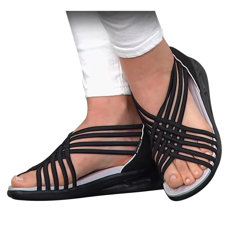 【並行輸入品】Baimiu Gladiator Sandals for Women Multi Strap Platform Wedges Wの画像