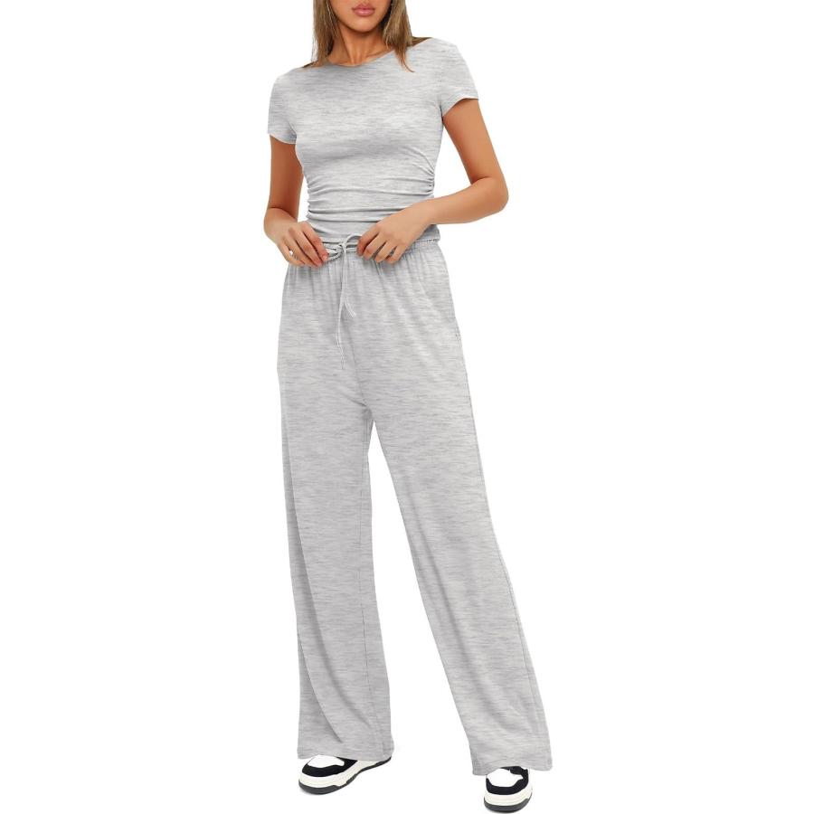 【並行輸入品】My Orders Placed Lounge Sets for Women Summer Plus Size Pilates