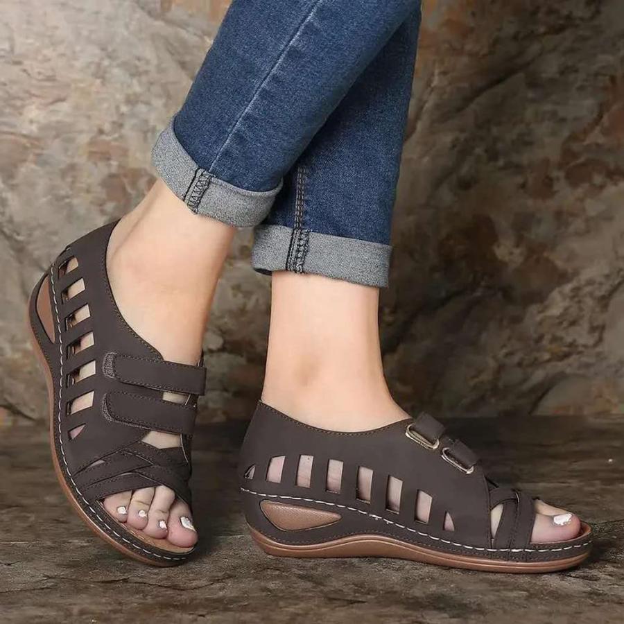 【並行輸入品】Orthopedic Shoes Women with Plantar Fasciitis Slippers Dressy Waの画像