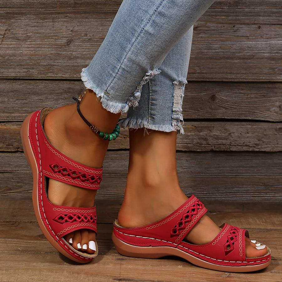 【並行輸入品】Generic 2024 Summer Sandals for Women Orthopedic Sandals for Womの画像