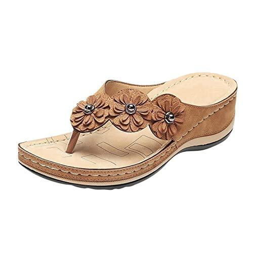 【並行輸入品】Orthopedic Slippers Women Indoor Orthopedic Slides for Women witの画像