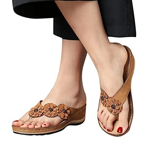 【並行輸入品】Orthopedic Slippers Women Indoor Orthopedic Slides for Women witの画像
