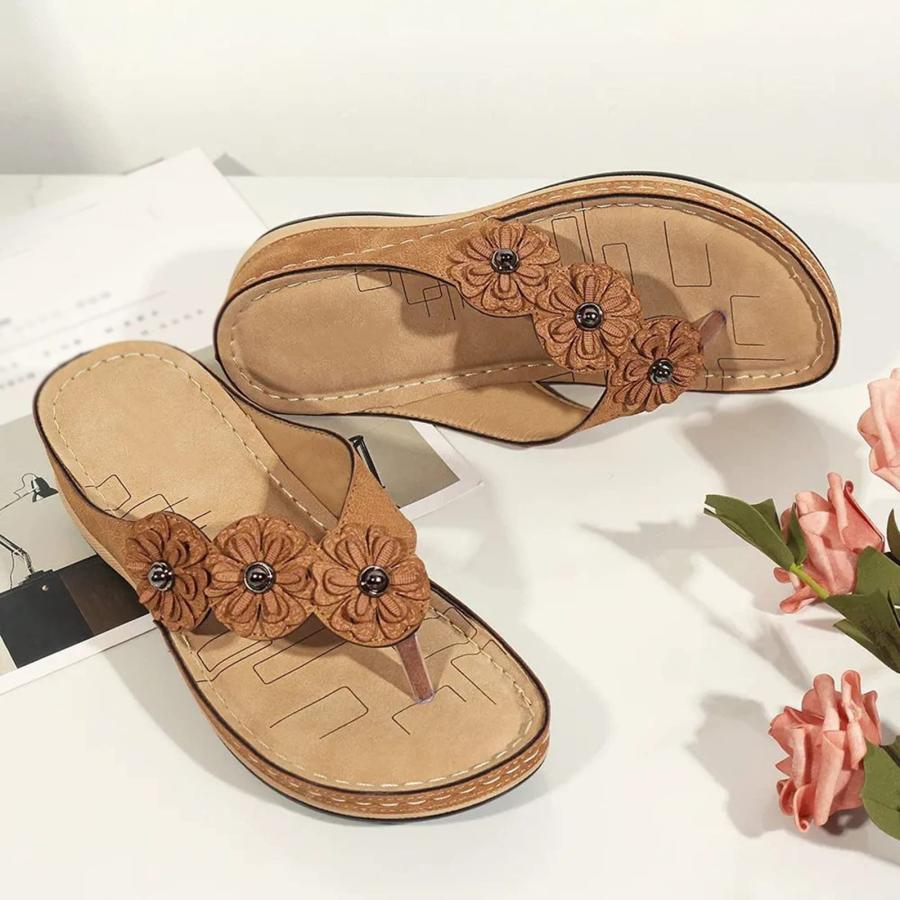 【並行輸入品】Orthopedic Slippers Women Indoor Orthopedic Slides for Women witの画像