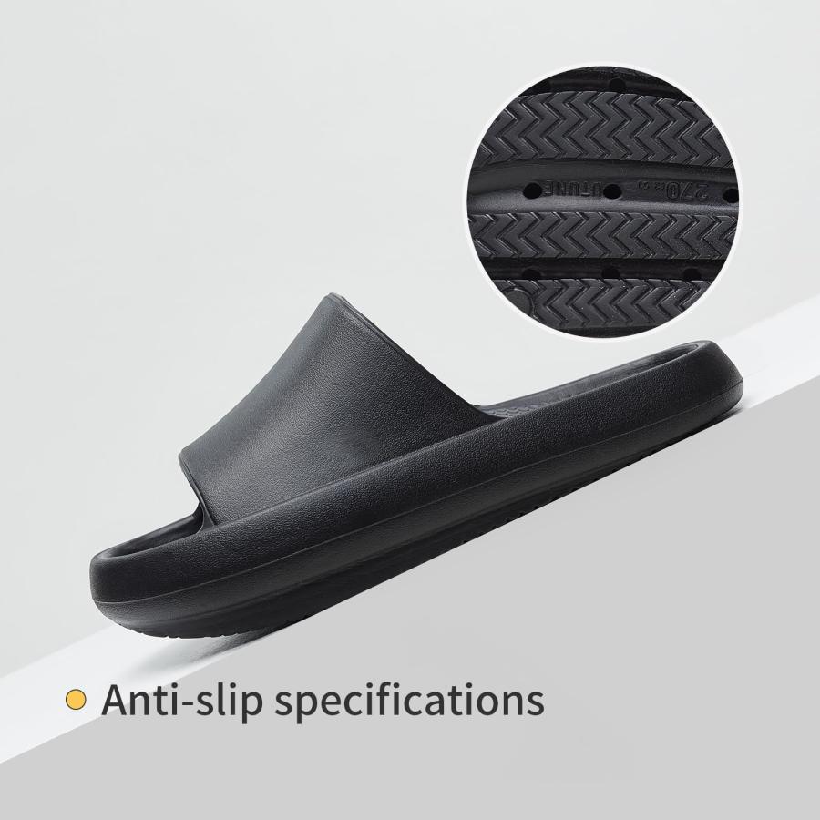 【並行輸入品】utune Women Weight Loose Slippers Exercise Slides with Cushion Rの画像