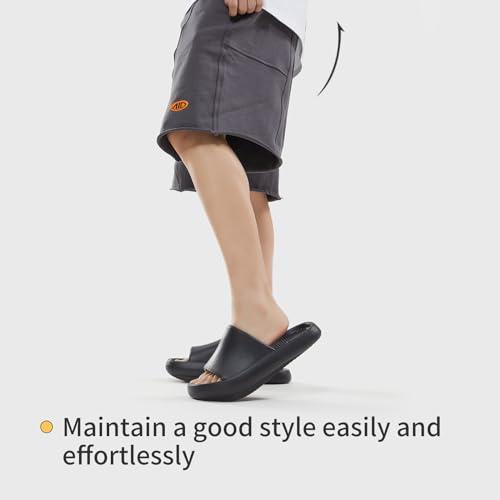 【並行輸入品】utune Women Weight Loose Slippers Exercise Slides with Cushion Rの画像