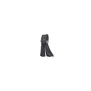 【並行輸入品】ZOCAVIA 2 Piece Cotton Linen Set for Women Summer Solid Baggy Lo