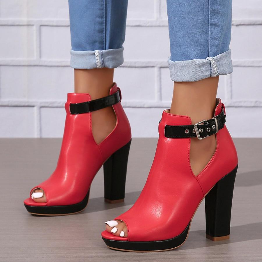 【並行輸入品】LKPJJFRG Womens Platform Sandals Slippers Soft Square Open Toe Bの画像