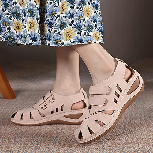 【並行輸入品】Women's Sandals Cork Footbed Heels Slippers Sandals \u0026 Flip Flopsの画像