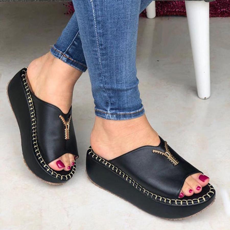 【並行輸入品】generic Women's Chunk Low Heel Pump Sandals Strappy Ankle Strapの画像