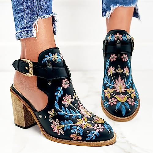 【並行輸入品】8QIDA Women's Wedge Sandals Plait Toe Thong Strappy Basic Plainの画像