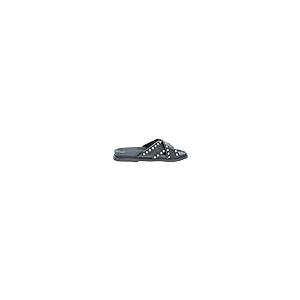 【並行輸入品】Steve Madden Womens Zahara Faux Leather Slide Sandals Black 10 Mの画像