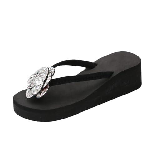 【並行輸入品】8QIDA Women's Yoga Foam Flip Flops with Arch Support Thong Sandaの画像