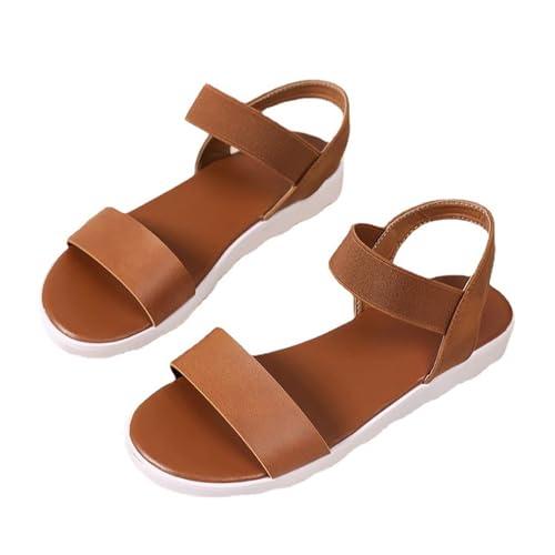 【並行輸入品】MEECHI Women's Orthopedic Sandals Flat Sports Sandals Summer Pee_1