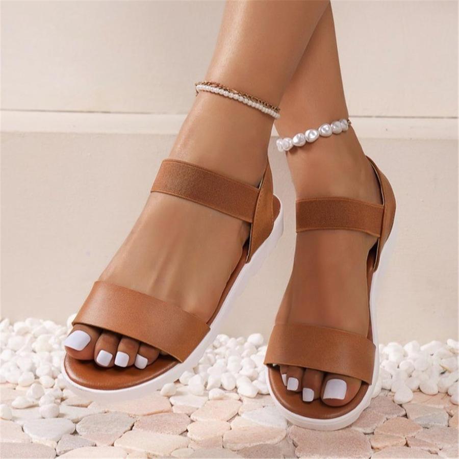 【並行輸入品】MEECHI Women's Orthopedic Sandals Flat Sports Sandals Summer Pee_3