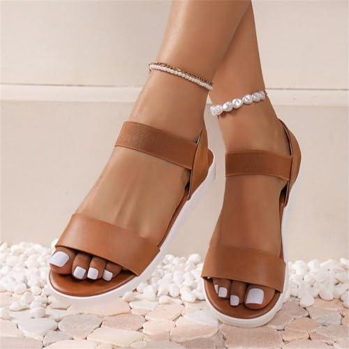 【並行輸入品】MEECHI Women's Orthopedic Sandals Flat Sports Sandals Summer Pee_4